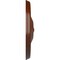 Ekena Millwork Reece Ceiling Medallion (Fits Canopies up to 2 3/8"), 12"OD x 1 3/4"P, Burnished Mahogany Crackle CM12REBMC - alternate 4